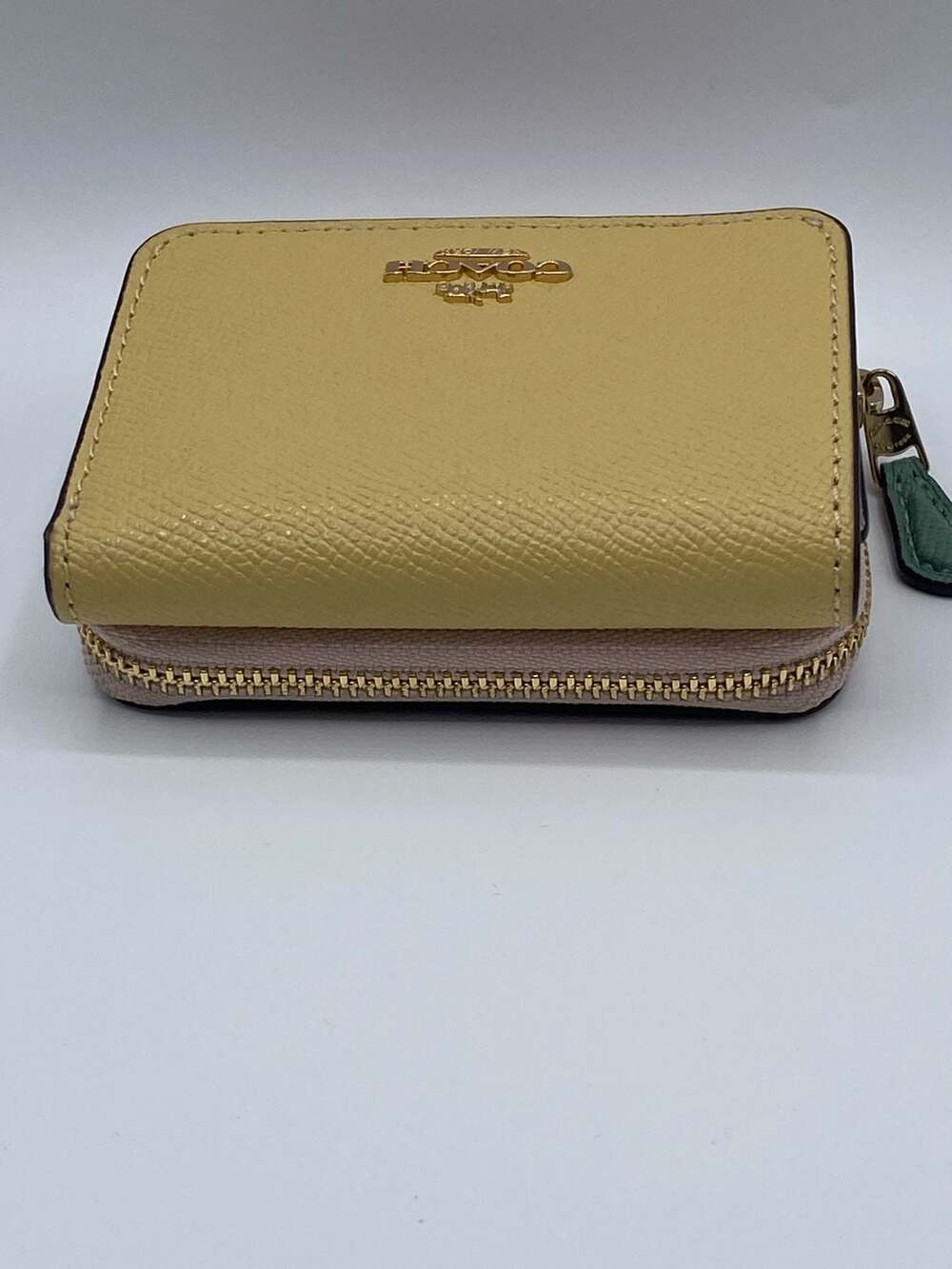 Coach Tri-Color Small Zip Wallet - Picture 2 of 6